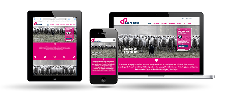 Appreciate by Webdesign Maastricht