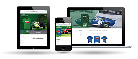 Car merchandise by Webdesign Maastricht