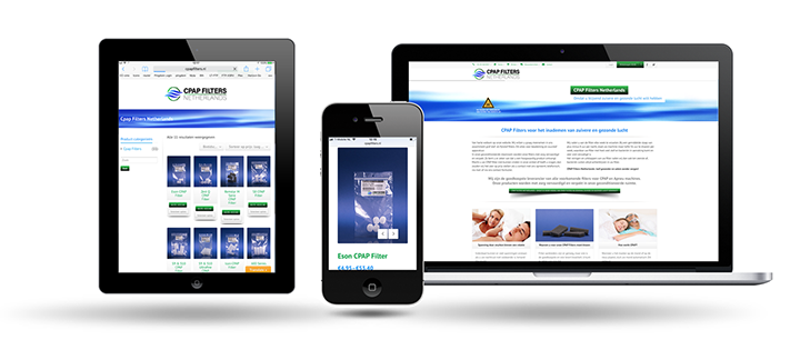Cpap filters by Webdesign Maastricht