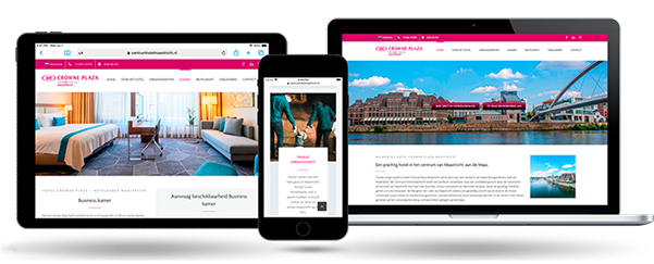 Hotel Crowne Plaza by Webdesign Maastricht