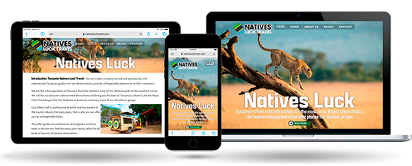 Natives Luck Tracel by Webdesign Maastricht